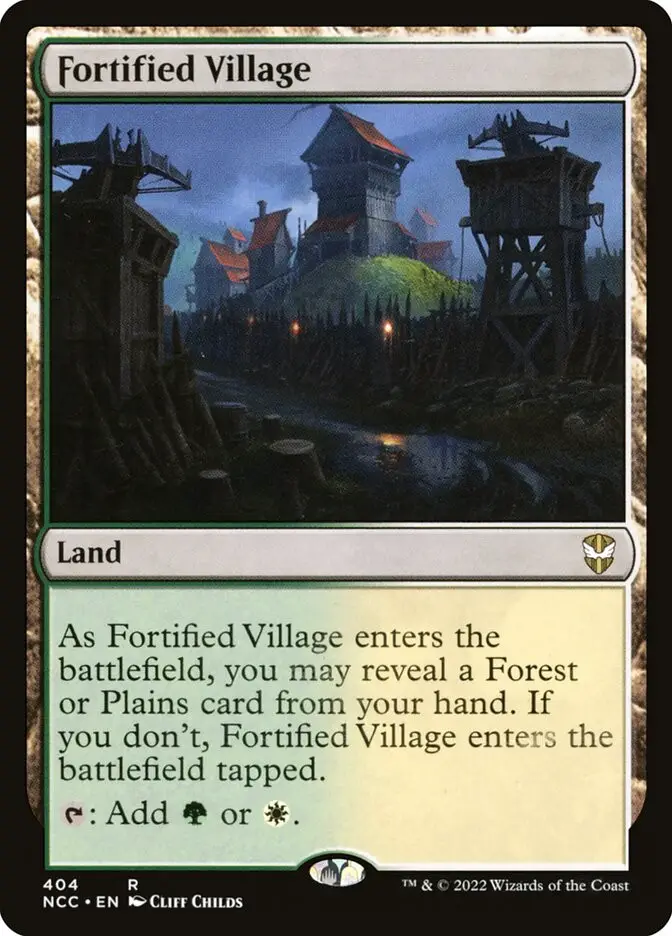Fortified Village (New Capenna Commander)