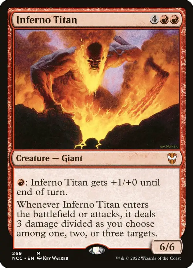 Inferno Titan (New Capenna Commander)