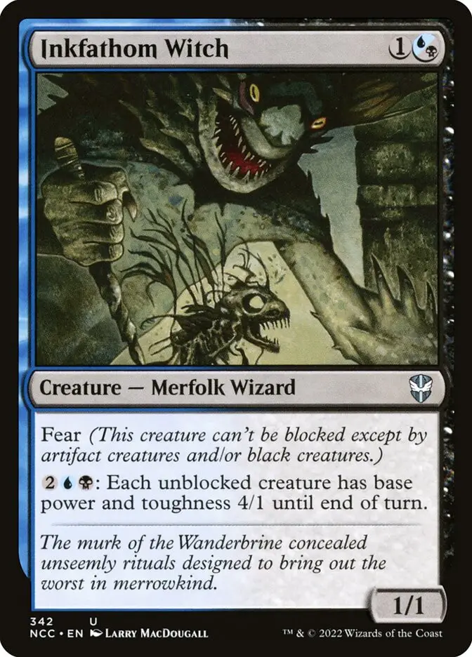 Inkfathom Witch (New Capenna Commander)