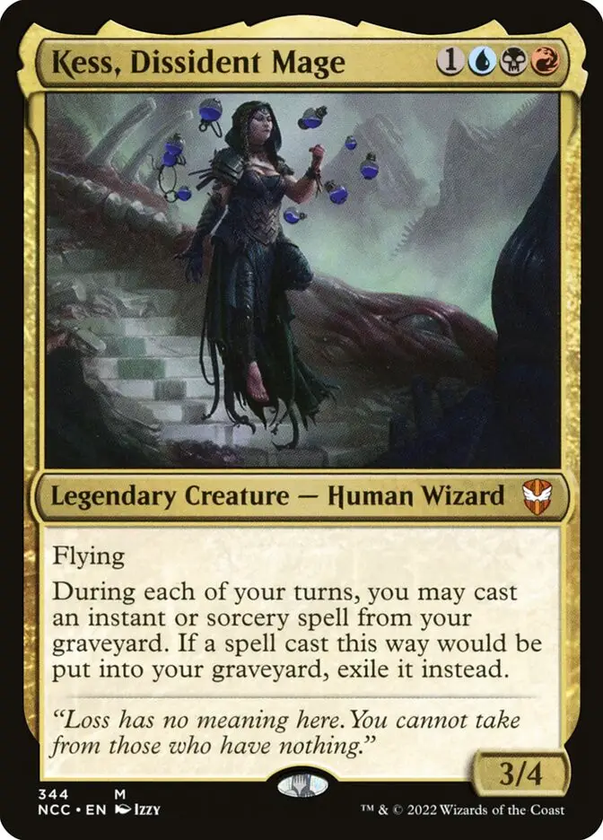 Kess  Dissident Mage (New Capenna Commander)