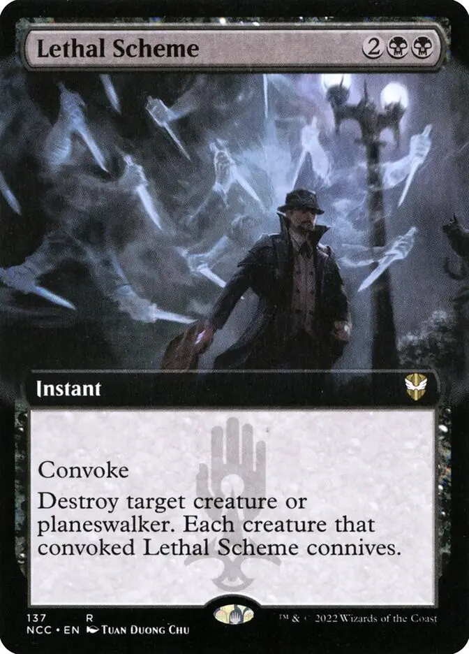 Lethal Scheme (New Capenna Commander)