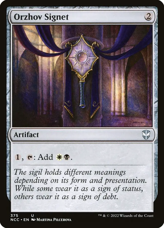 Orzhov Signet (New Capenna Commander)