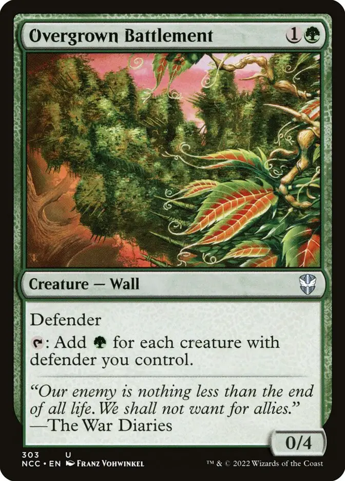 Overgrown Battlement (New Capenna Commander)
