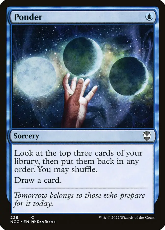 Ponder (New Capenna Commander)