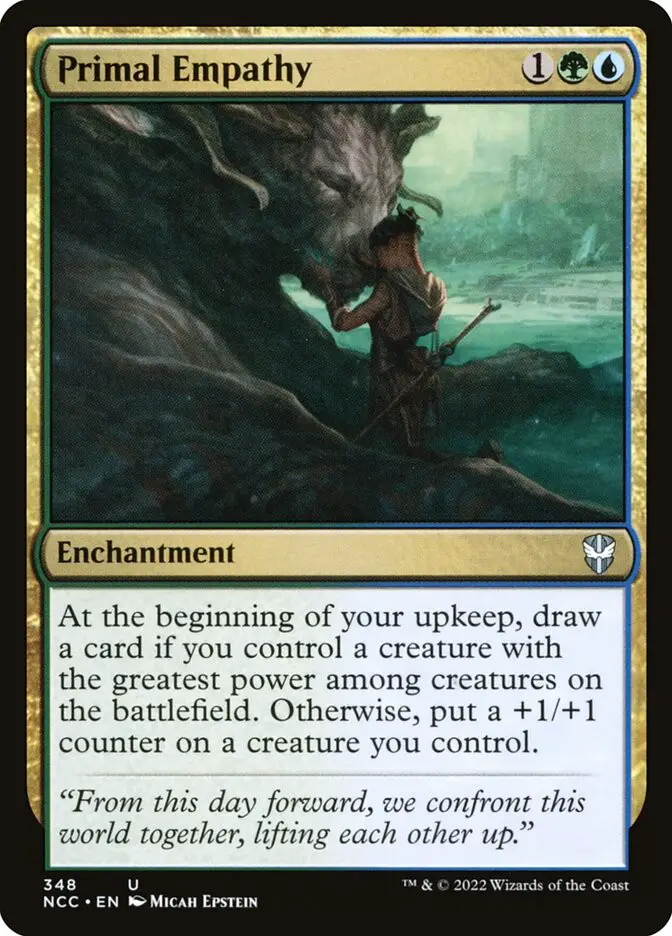 Primal Empathy (New Capenna Commander)