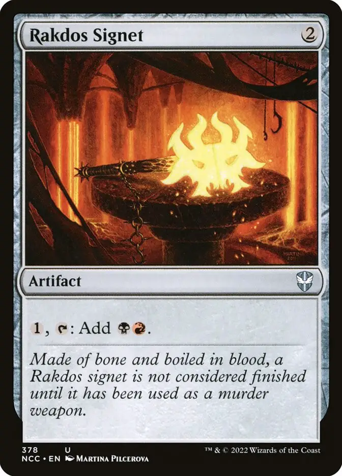 Rakdos Signet (New Capenna Commander)