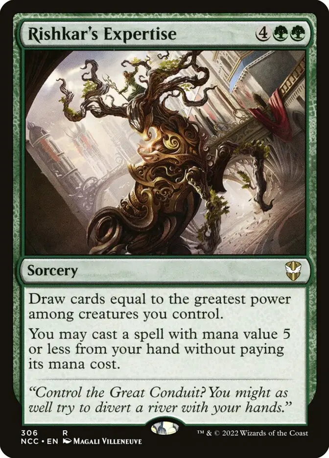 Rishkar s Expertise (New Capenna Commander)