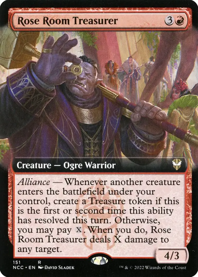 Rose Room Treasurer (New Capenna Commander)