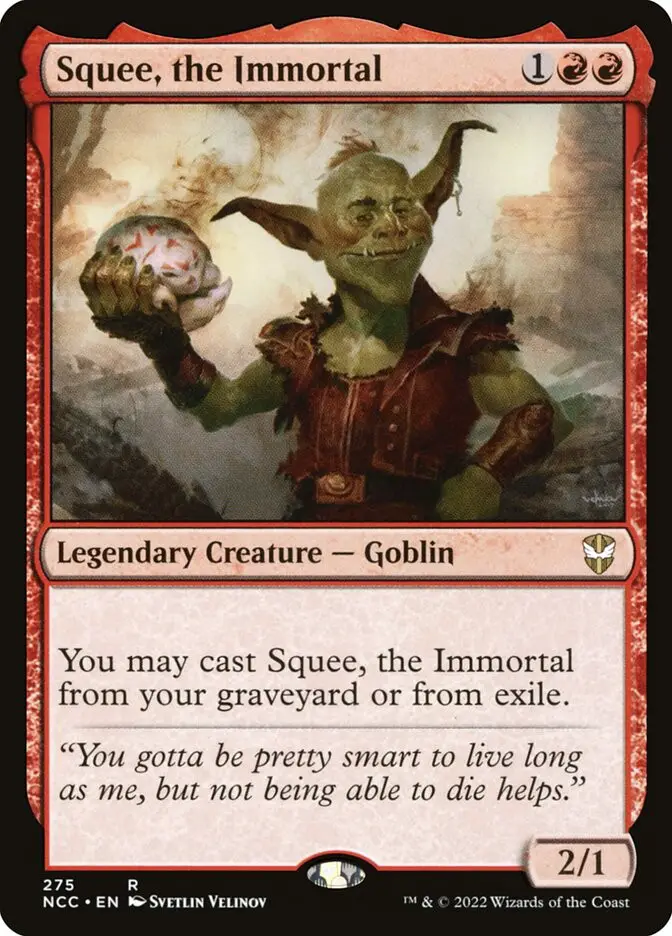 Squee  the Immortal (New Capenna Commander)