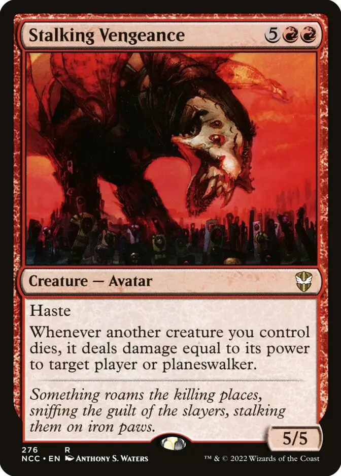 Stalking Vengeance (New Capenna Commander)