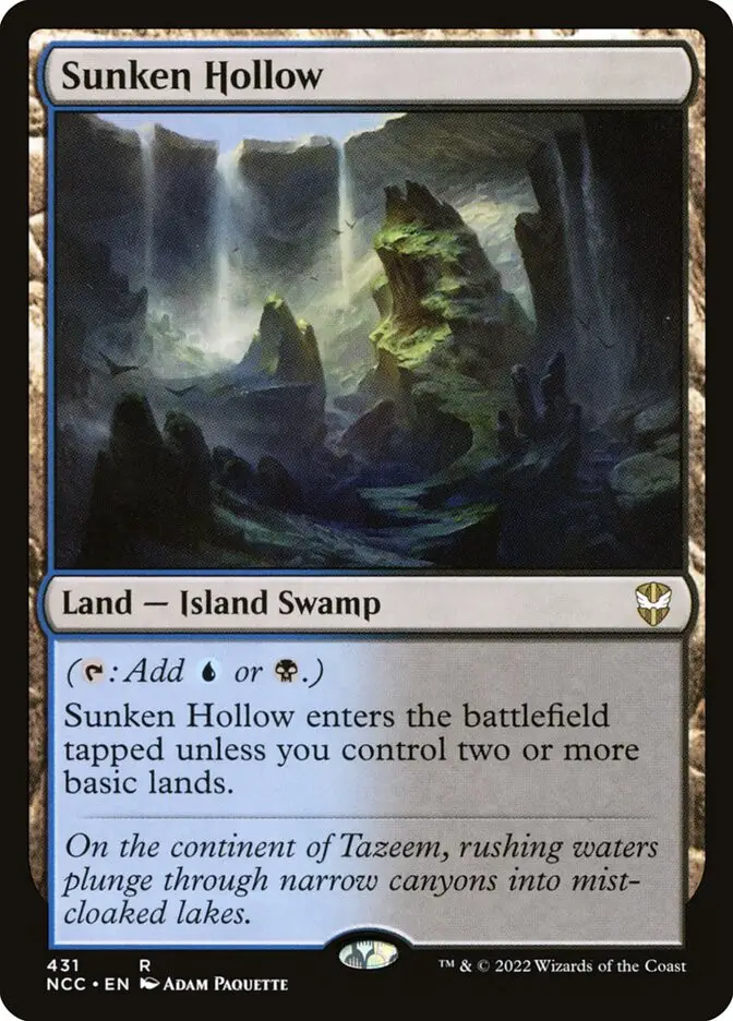 Sunken Hollow (New Capenna Commander)