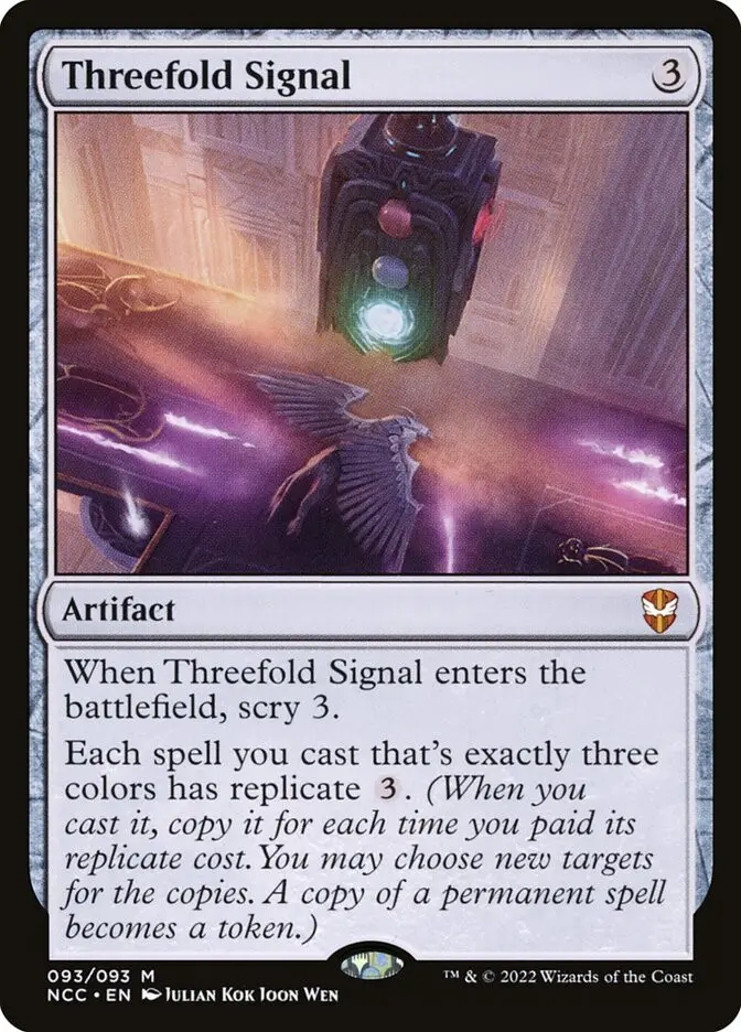 Threefold Signal (New Capenna Commander)