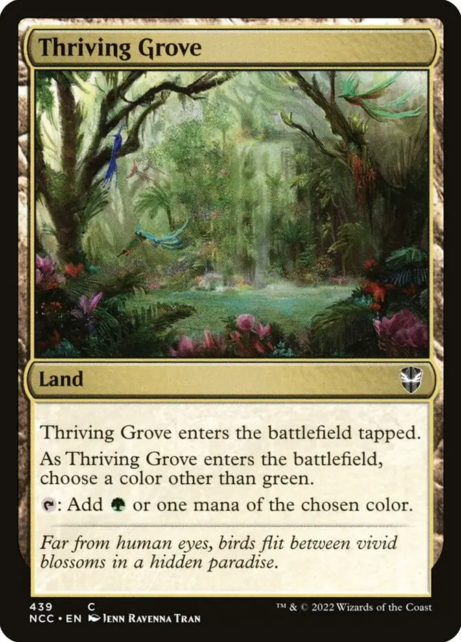 Thriving Grove (New Capenna Commander)