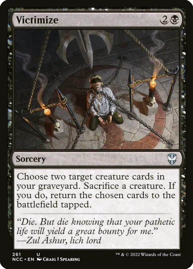Victimize (New Capenna Commander)