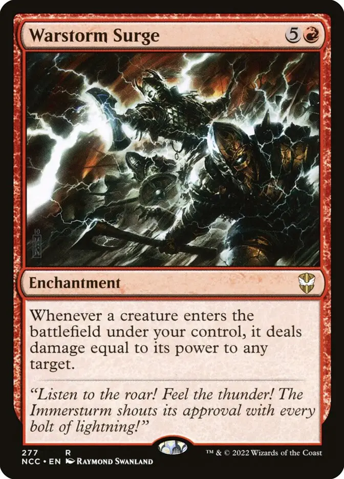 Warstorm Surge (New Capenna Commander)