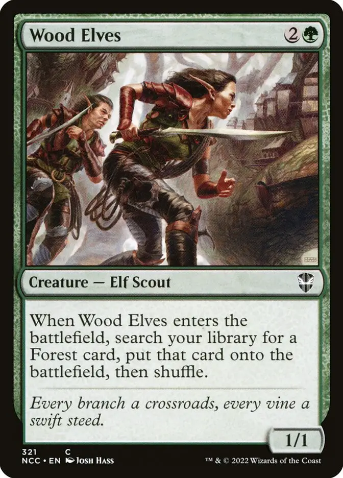 Wood Elves (New Capenna Commander)