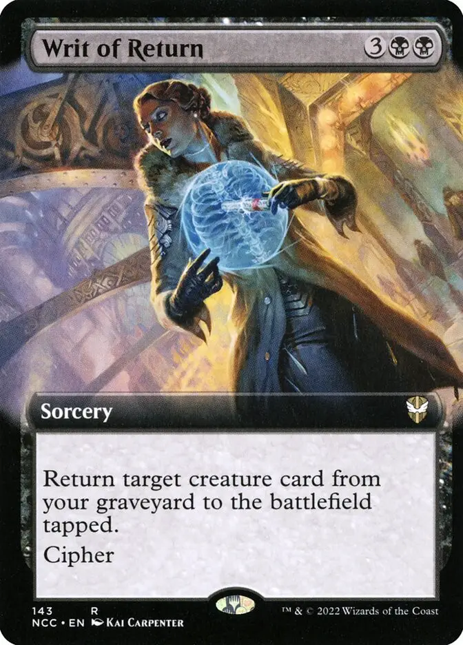 Writ of Return (New Capenna Commander)