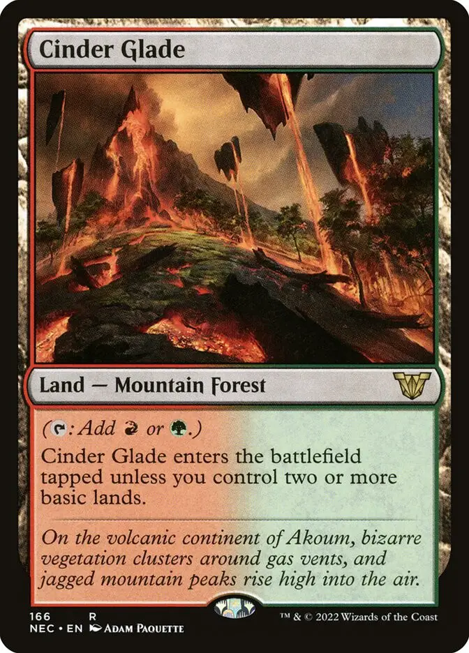 Cinder Glade (Neon Dynasty Commander)