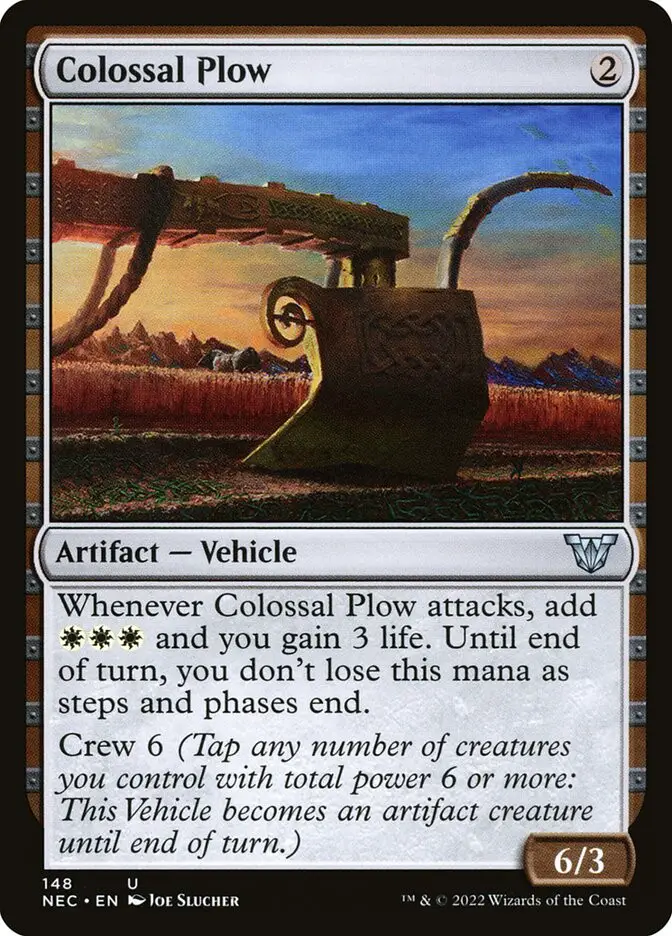 Colossal Plow (Neon Dynasty Commander)