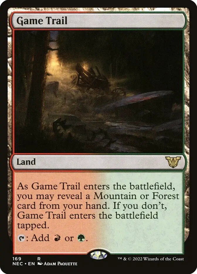Game Trail (Neon Dynasty Commander)