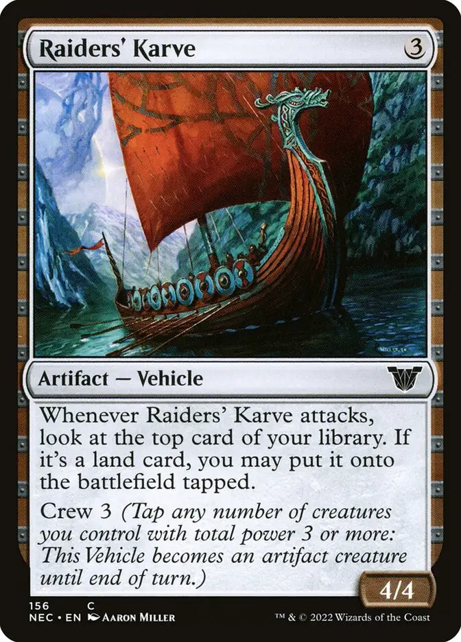 Raiders  Karve (Neon Dynasty Commander)