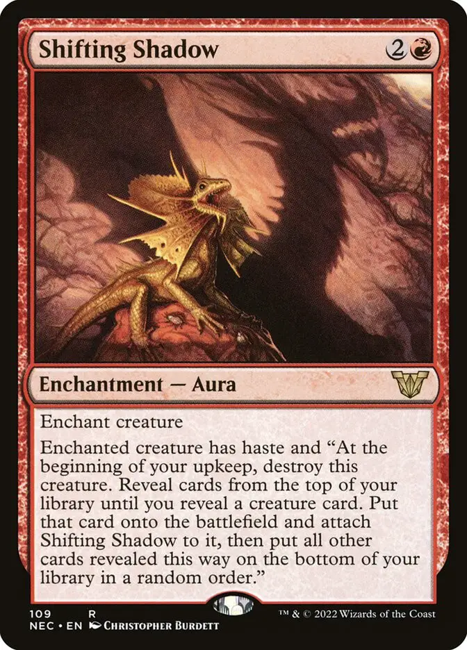 Shifting Shadow (Neon Dynasty Commander)