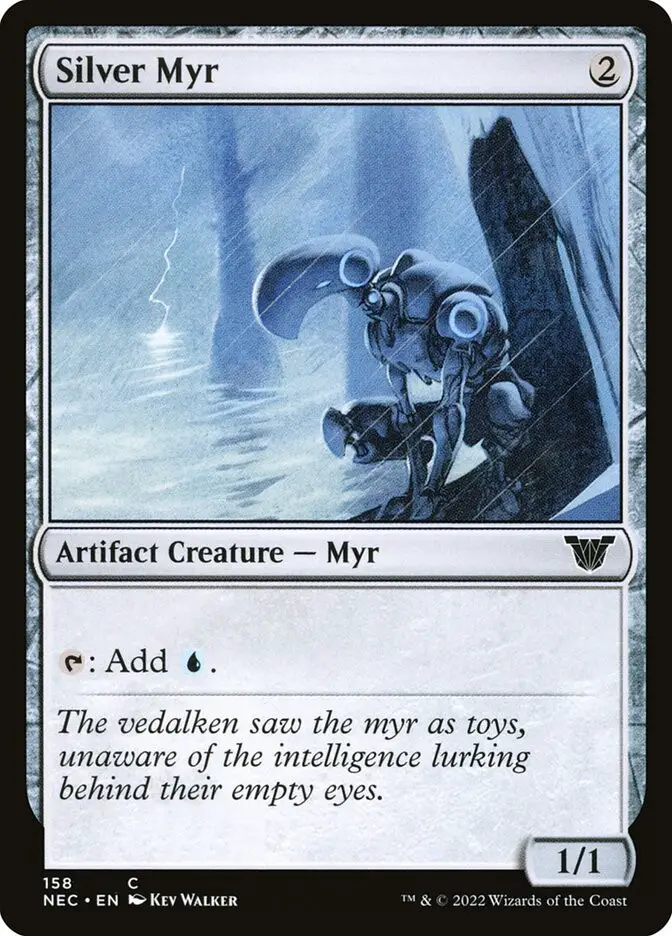 Silver Myr (Neon Dynasty Commander)