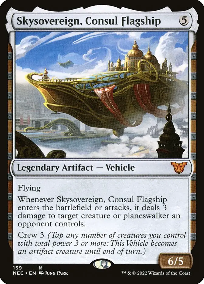 Skysovereign  Consul Flagship (Neon Dynasty Commander)