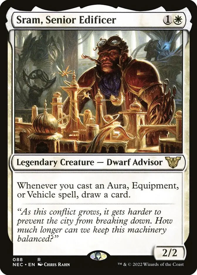 Sram  Senior Edificer (Neon Dynasty Commander)