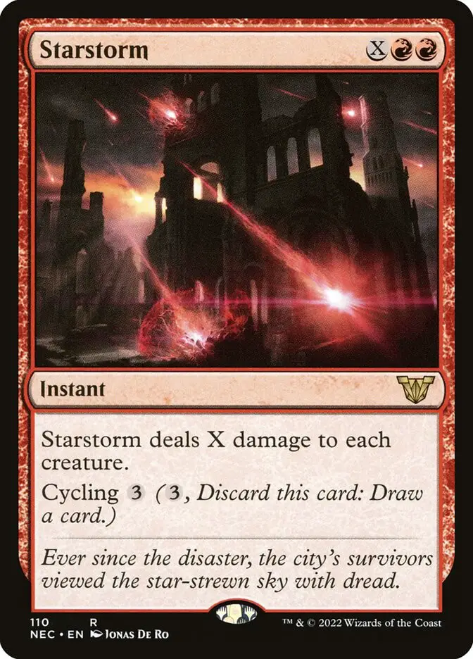 Starstorm (Neon Dynasty Commander)