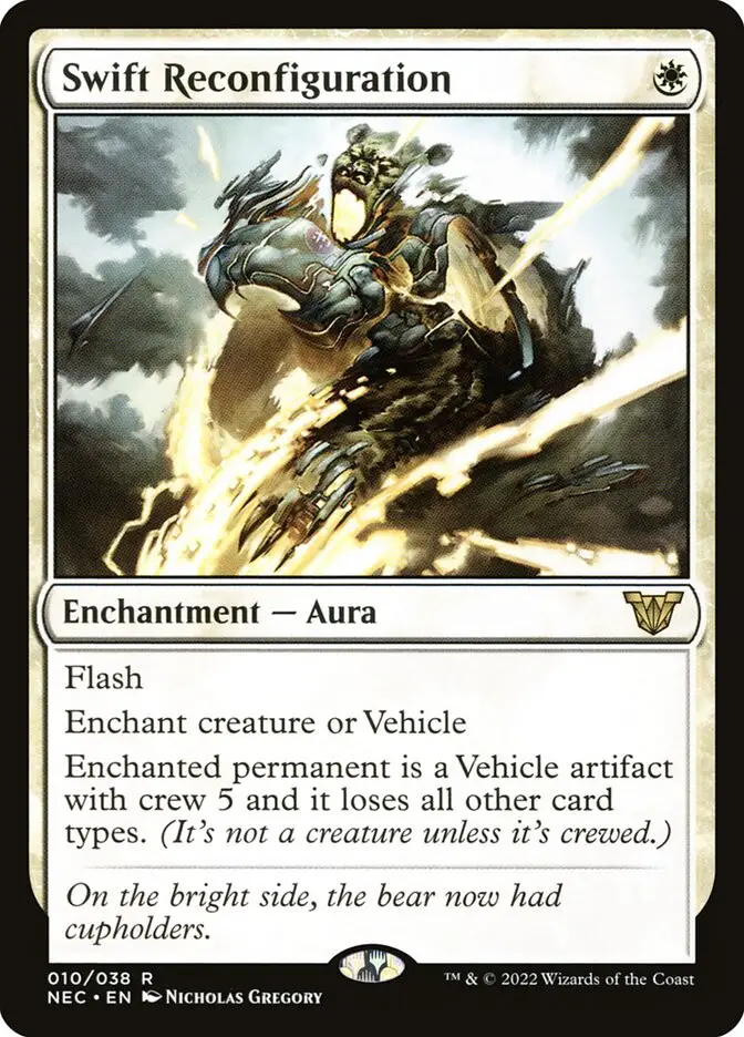 Swift Reconfiguration (Neon Dynasty Commander)