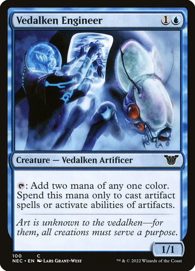 Vedalken Engineer (Neon Dynasty Commander)