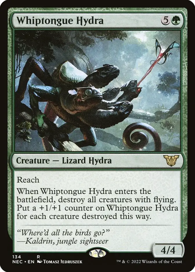 Whiptongue Hydra (Neon Dynasty Commander)