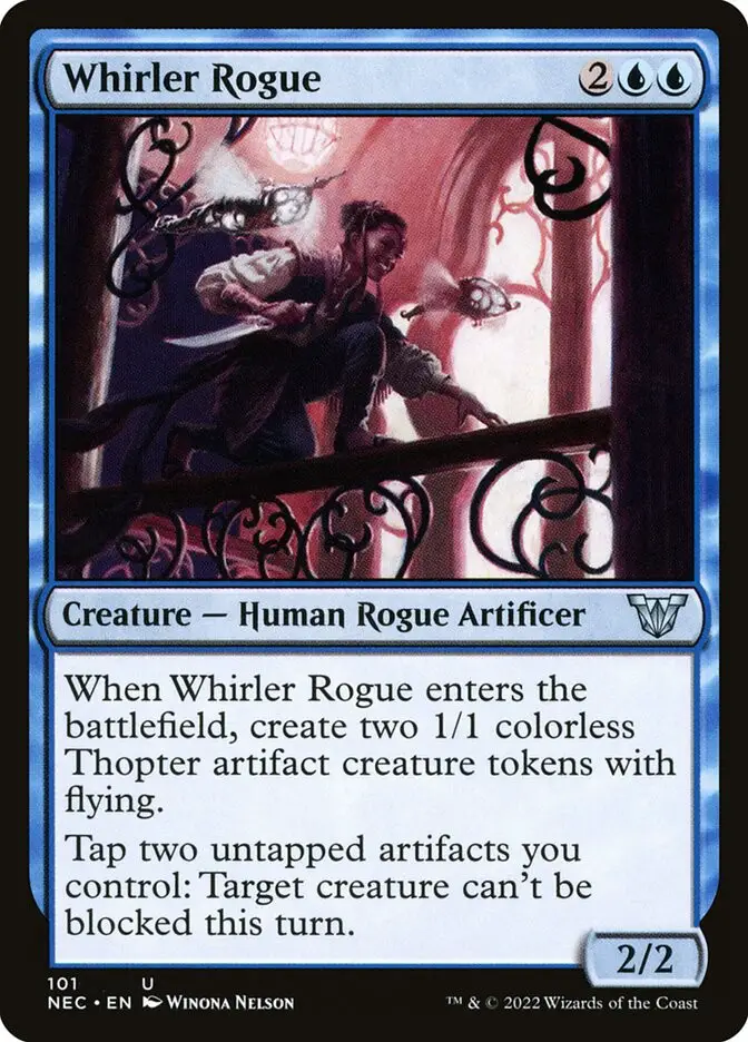 Whirler Rogue (Neon Dynasty Commander)