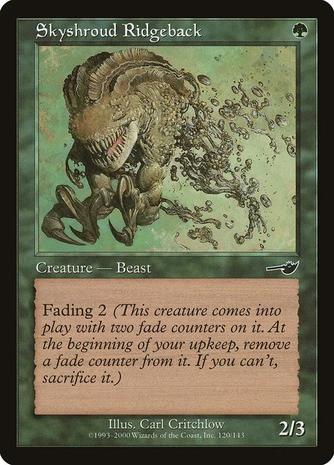 Skyshroud Ridgeback (Nemesis)