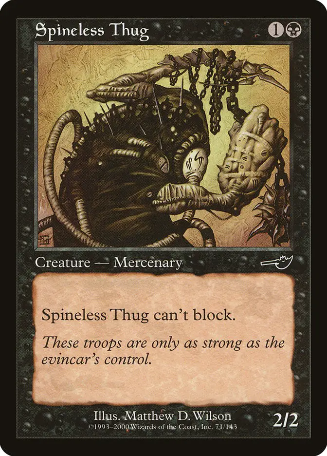 Spineless Thug (Nemesis)