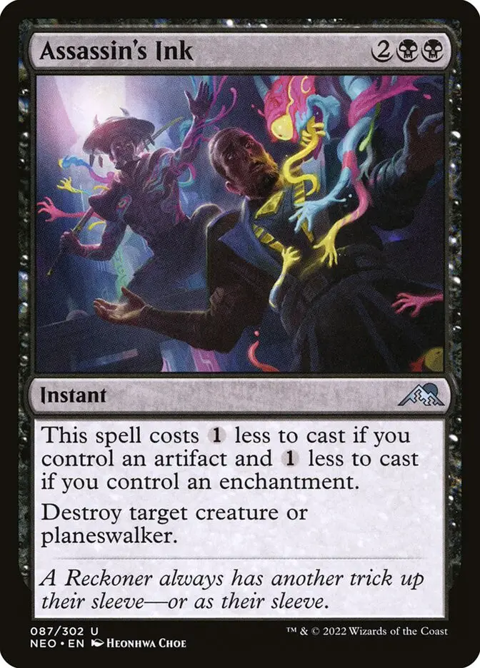 Assassin s Ink (Kamigawa: Neon Dynasty)