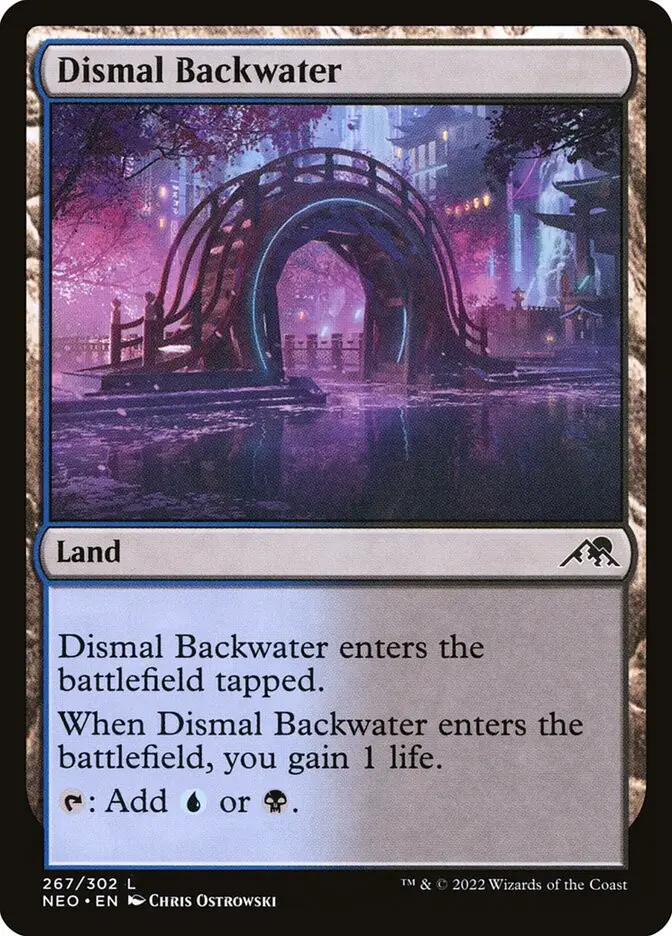 Dismal Backwater (Kamigawa: Neon Dynasty)