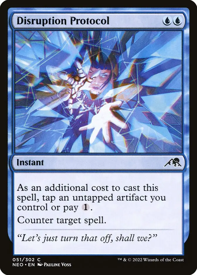 Disruption Protocol (Kamigawa: Neon Dynasty)
