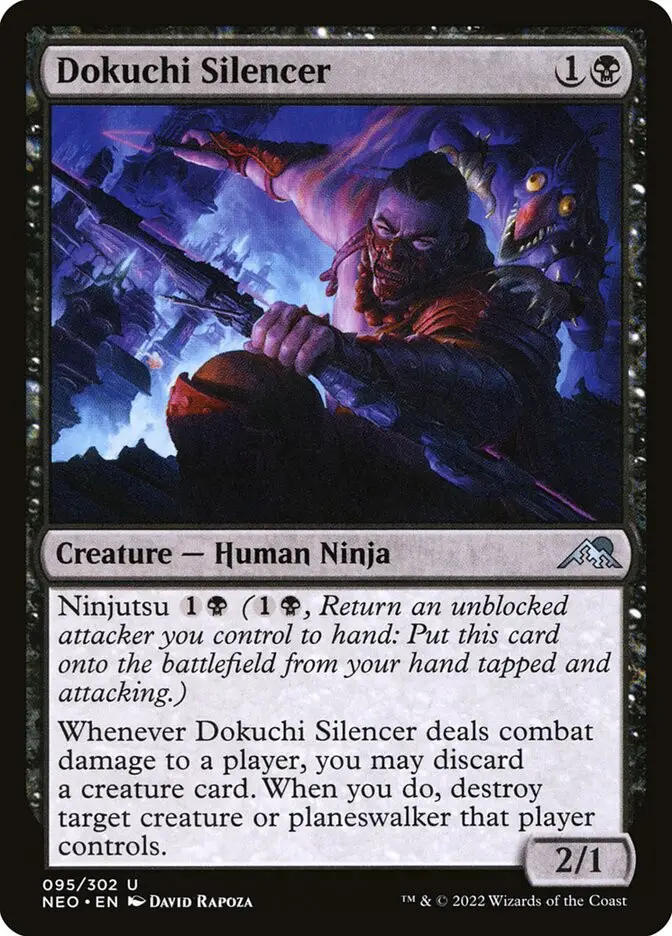 Dokuchi Silencer (Kamigawa: Neon Dynasty)