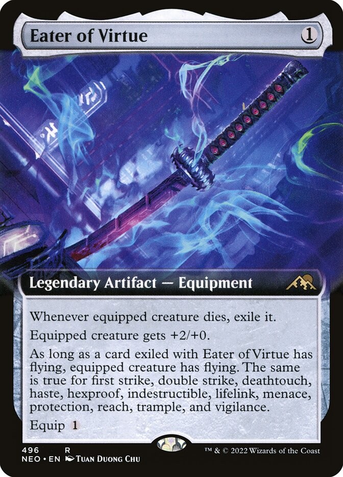 Eater of Virtue (Kamigawa: Neon Dynasty)