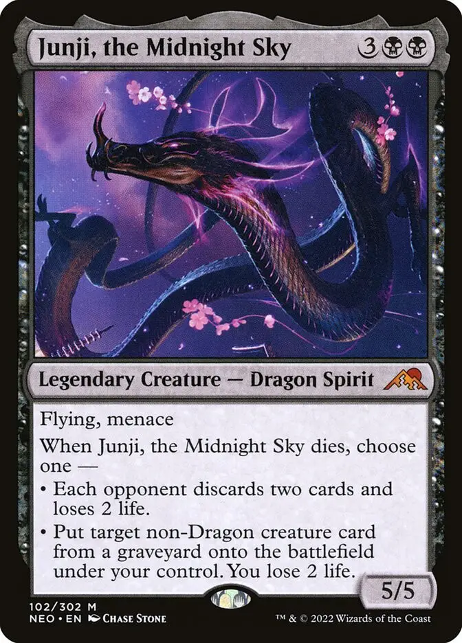Junji  the Midnight Sky (Kamigawa: Neon Dynasty)