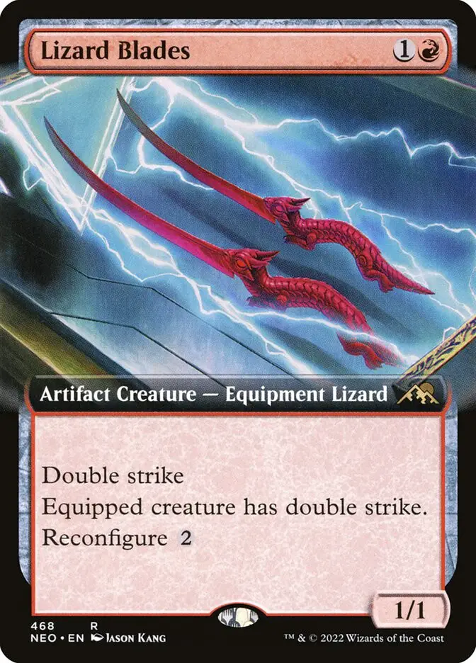 Lizard Blades (Kamigawa: Neon Dynasty)