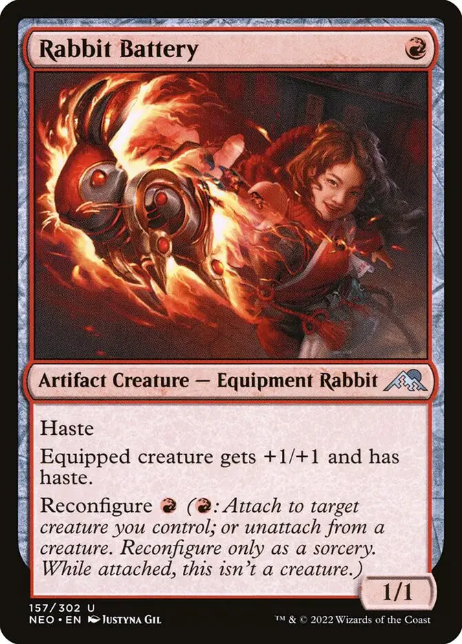 Rabbit Battery (Kamigawa: Neon Dynasty)