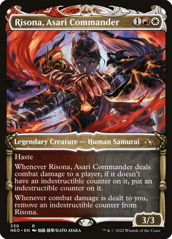 Risona  Asari Commander (Kamigawa: Neon Dynasty)