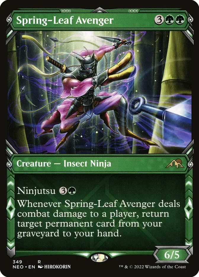 Spring Leaf Avenger (Kamigawa: Neon Dynasty)