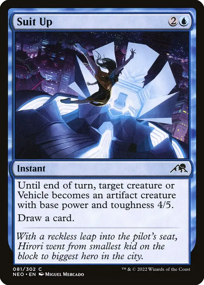Suit Up (Kamigawa: Neon Dynasty)