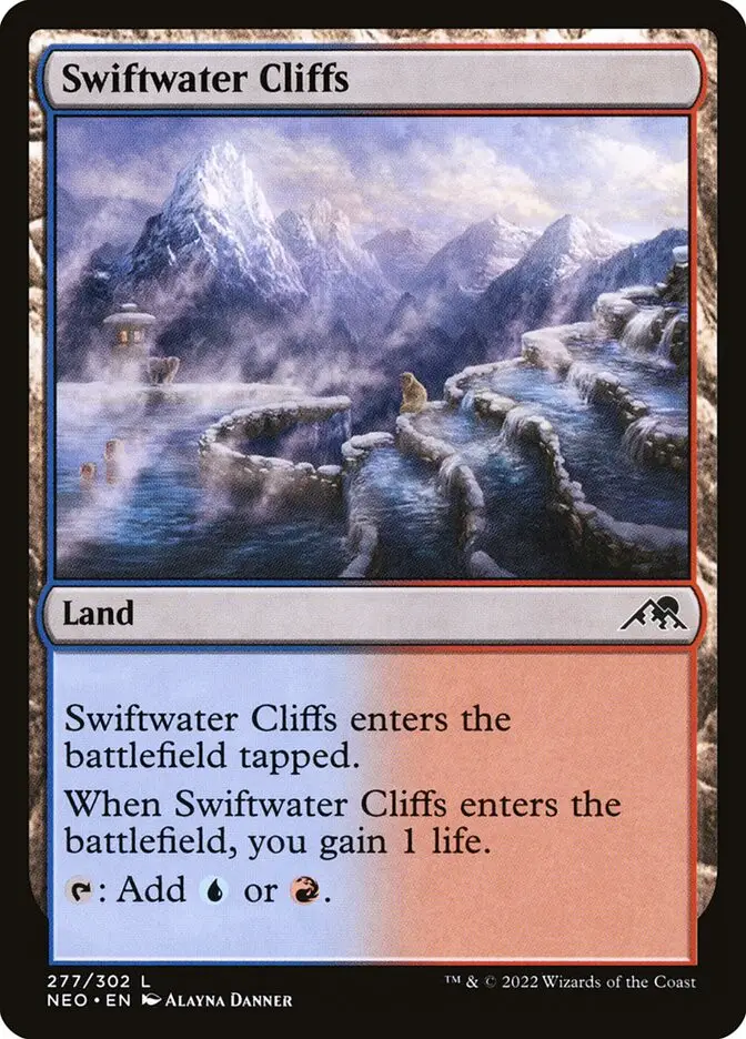 Swiftwater Cliffs (Kamigawa: Neon Dynasty)