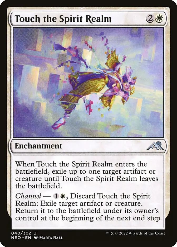 Touch the Spirit Realm (Kamigawa: Neon Dynasty)