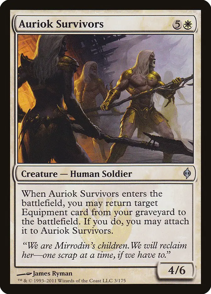 Auriok Survivors (New Phyrexia)